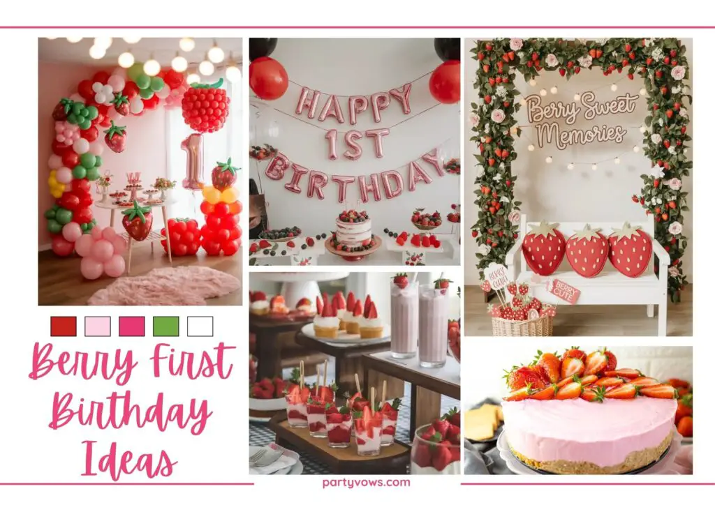 Berry First Birthday Party