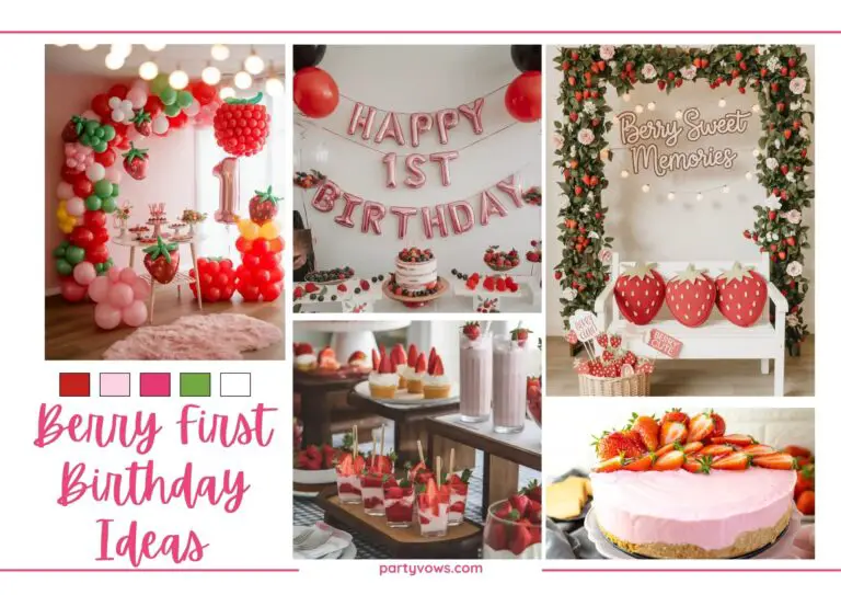 Berry First Birthday Party