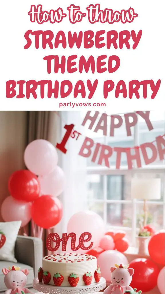 Berry first birthday party ideas