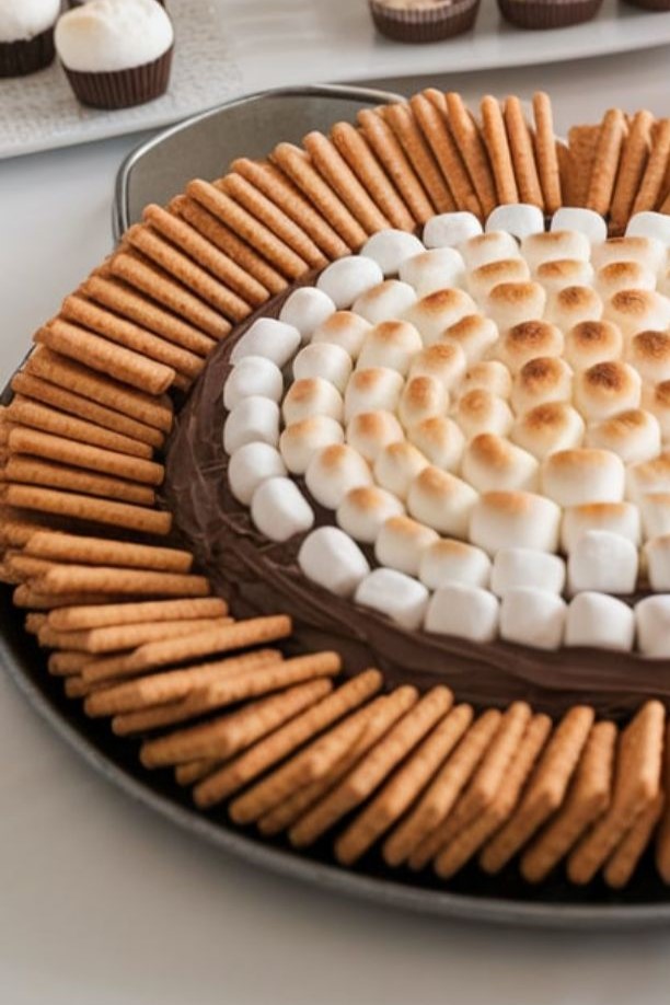 Grad party food S’mores Dip
