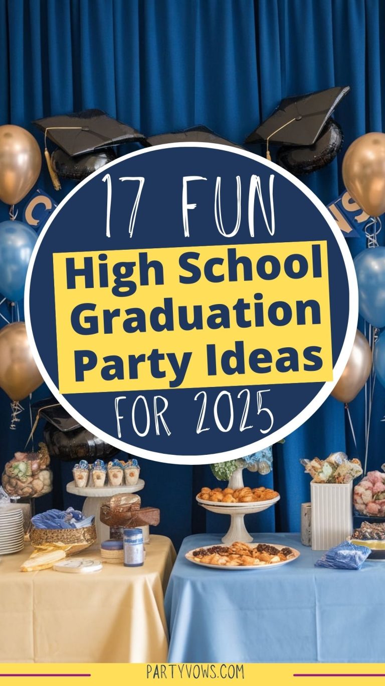 17 High School Graduation Party Ideas