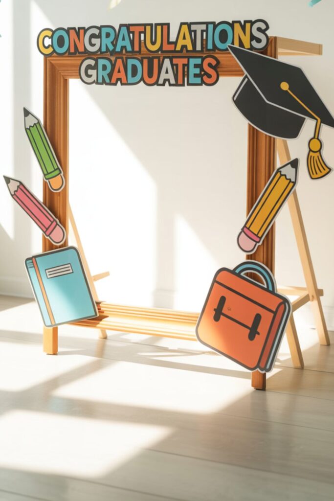 Kindergarten Graduation photo booth