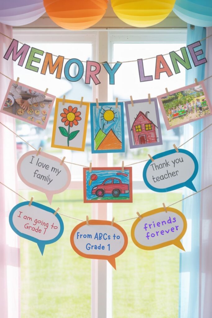 Kindergarten memory lane