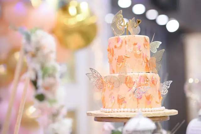 butterfly cake decor