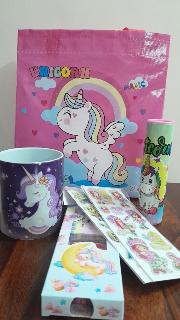 unicorn birthday favor