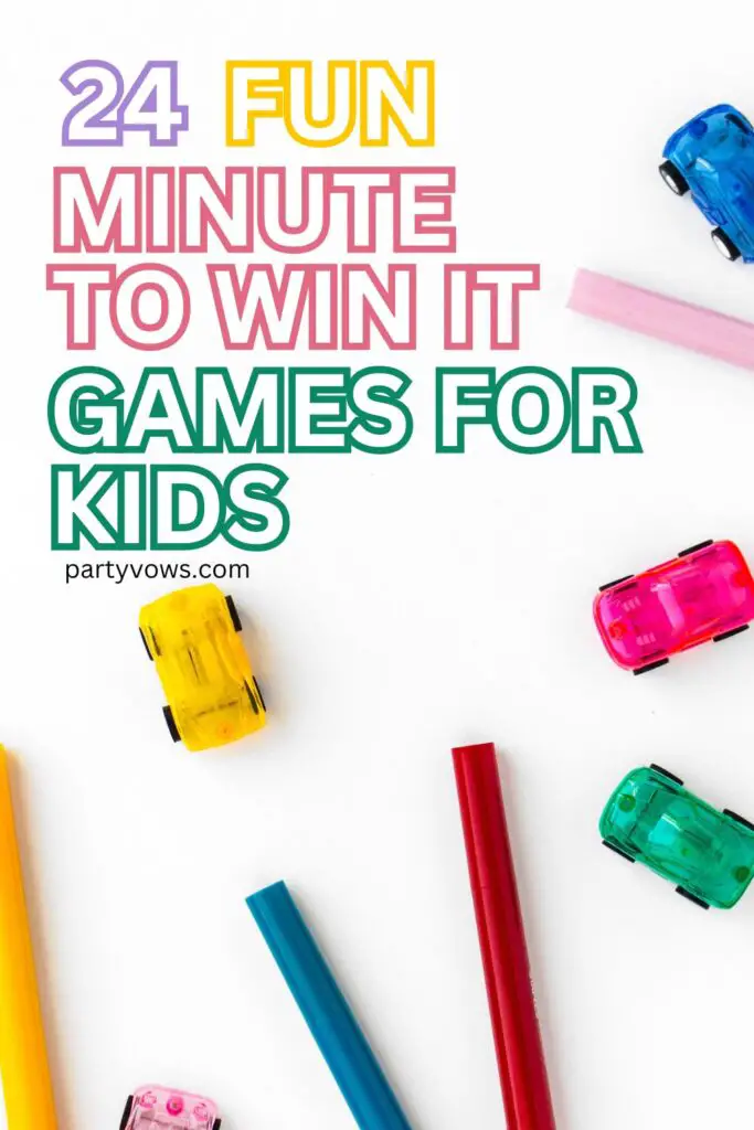 Minute To Win It Games For Kids