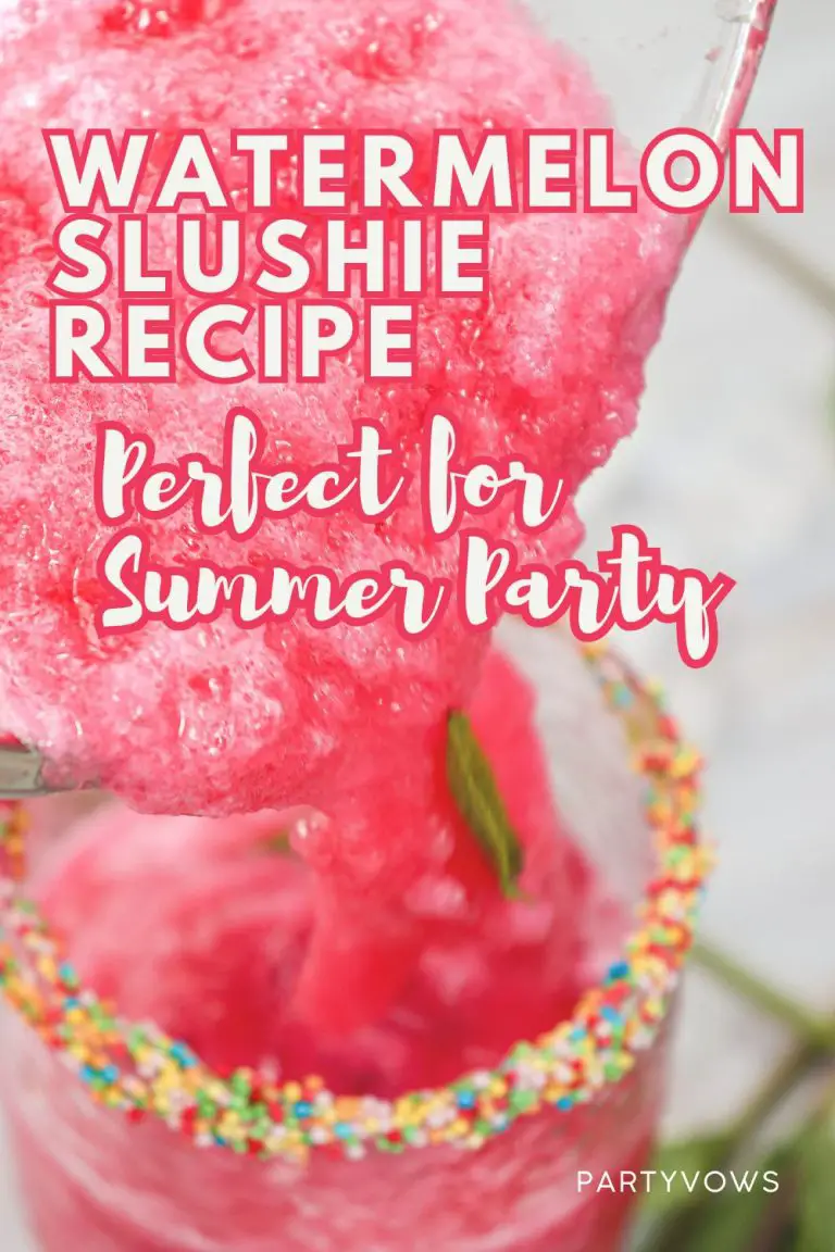 Watermelon slushie recipe
