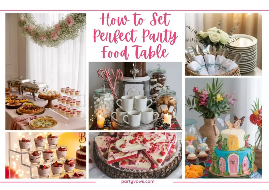 party table mood board