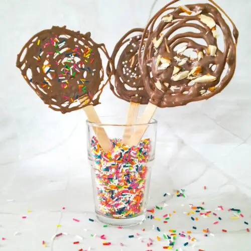 Chocolate Lollipops