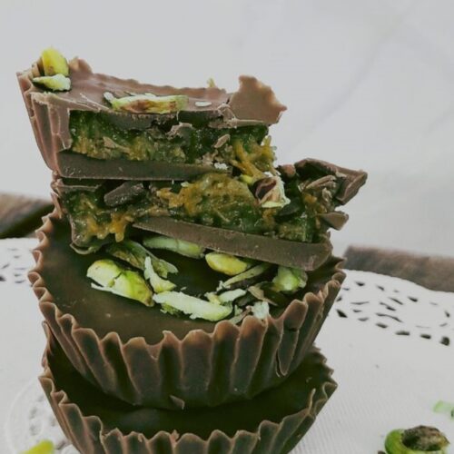 Pistachio Chocolate Bites