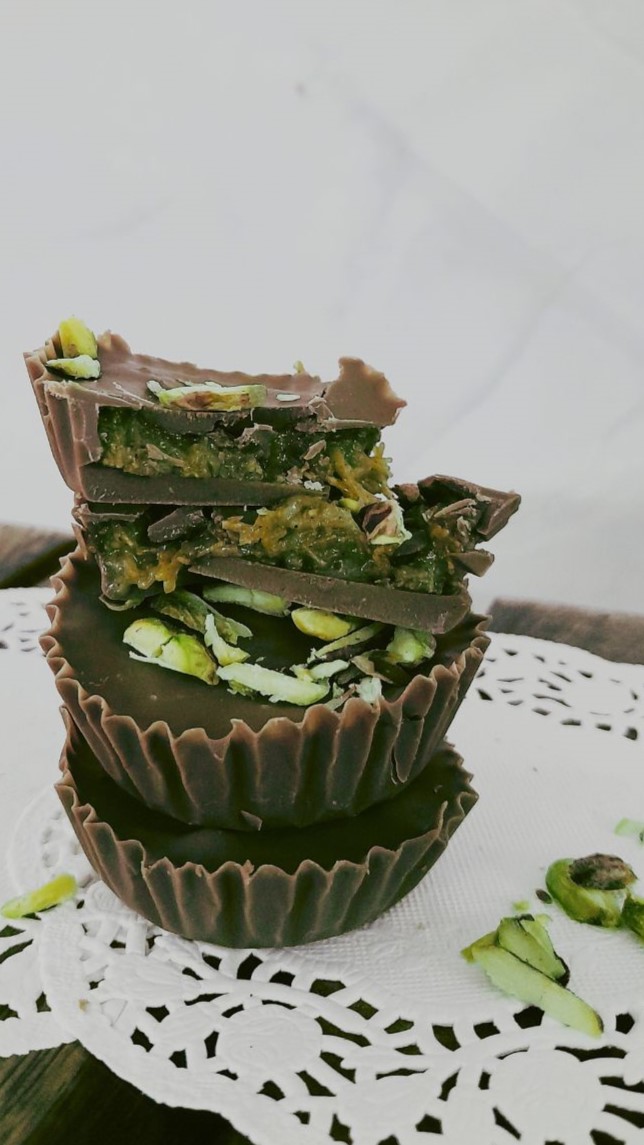 Pistachio Chocolate Bites