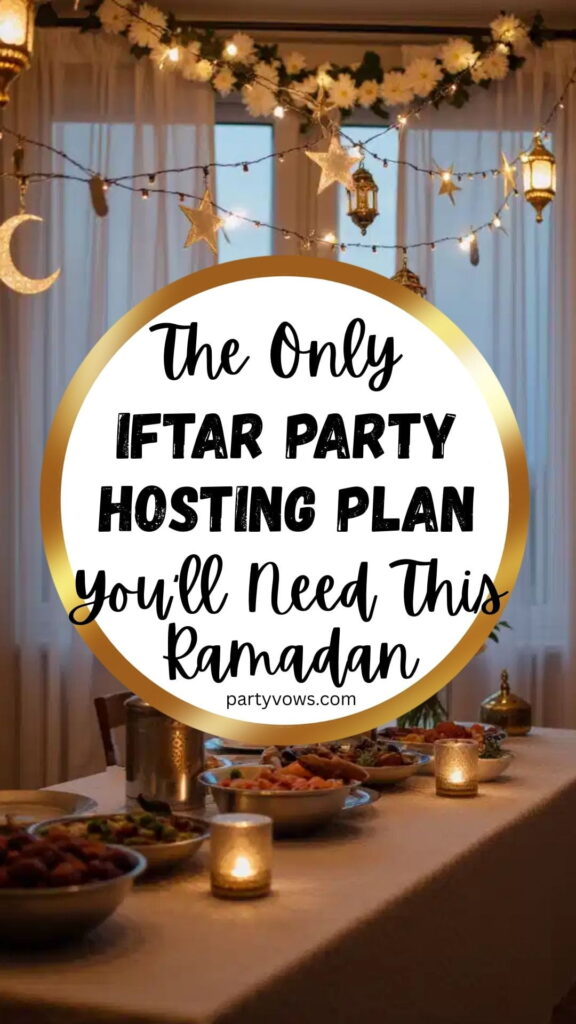 Iftar Party Hosting plan