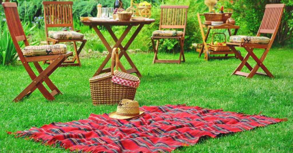 Backyard Party setup