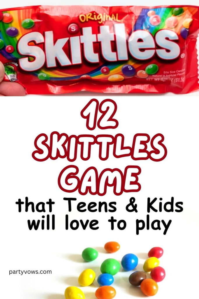 12 Skittles Game that kids and teens will love to play