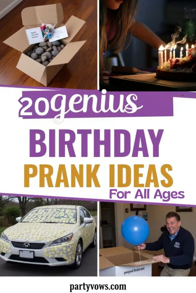 Birthday Prank Ideas