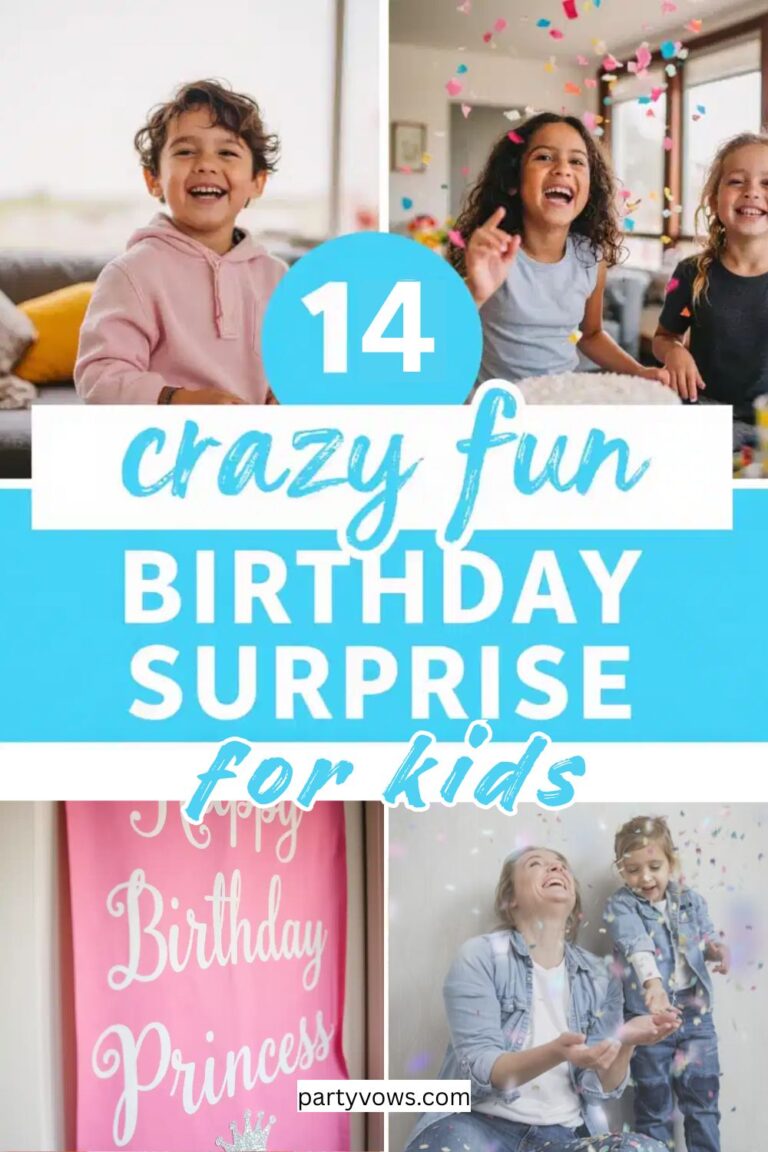 birthday surprise ideas for kids