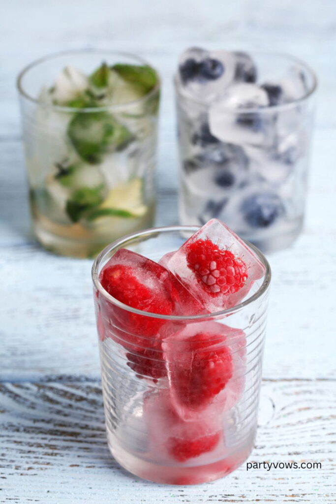 mocktail ice cubes