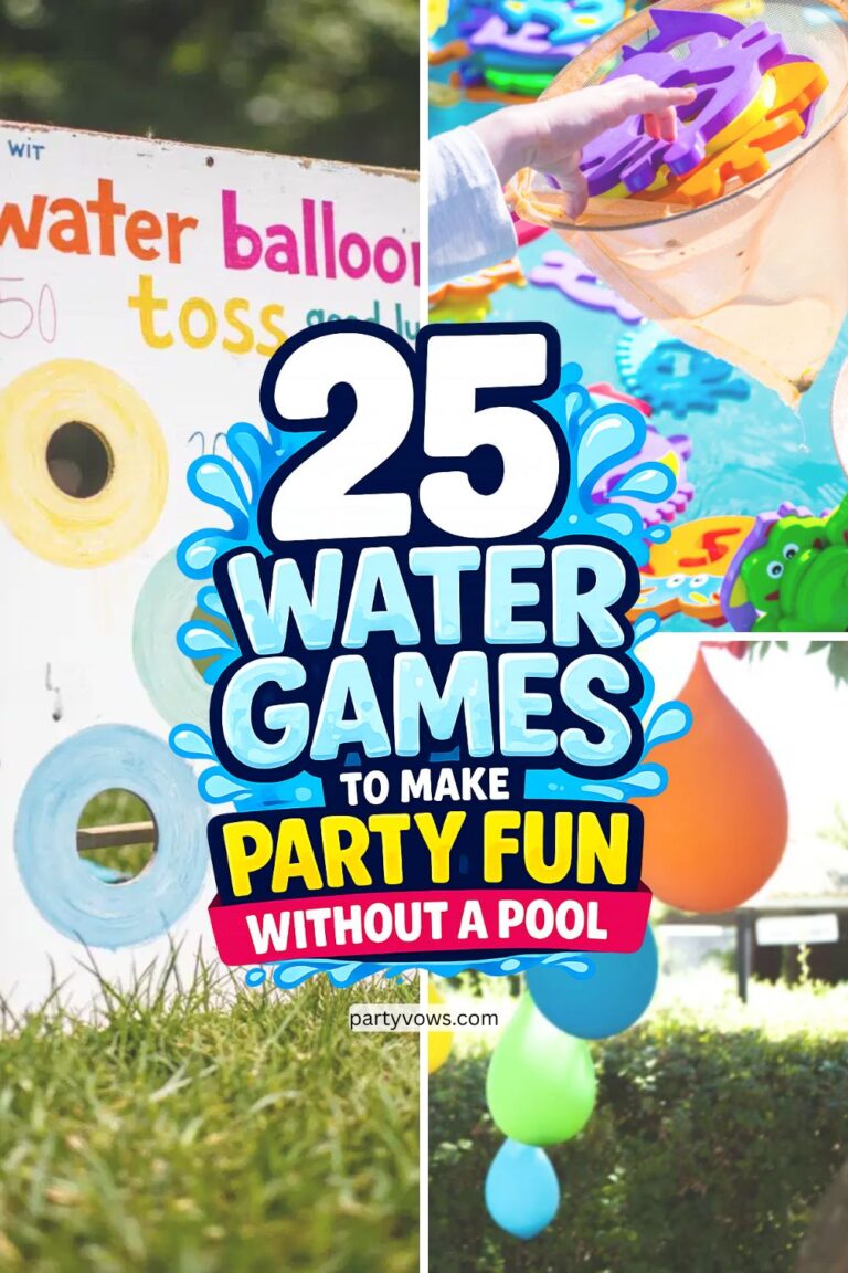 25 water games to make party fun without pool