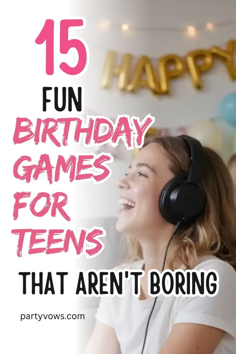 15 Fun Birthday Games for Teens That Aren't Boring
