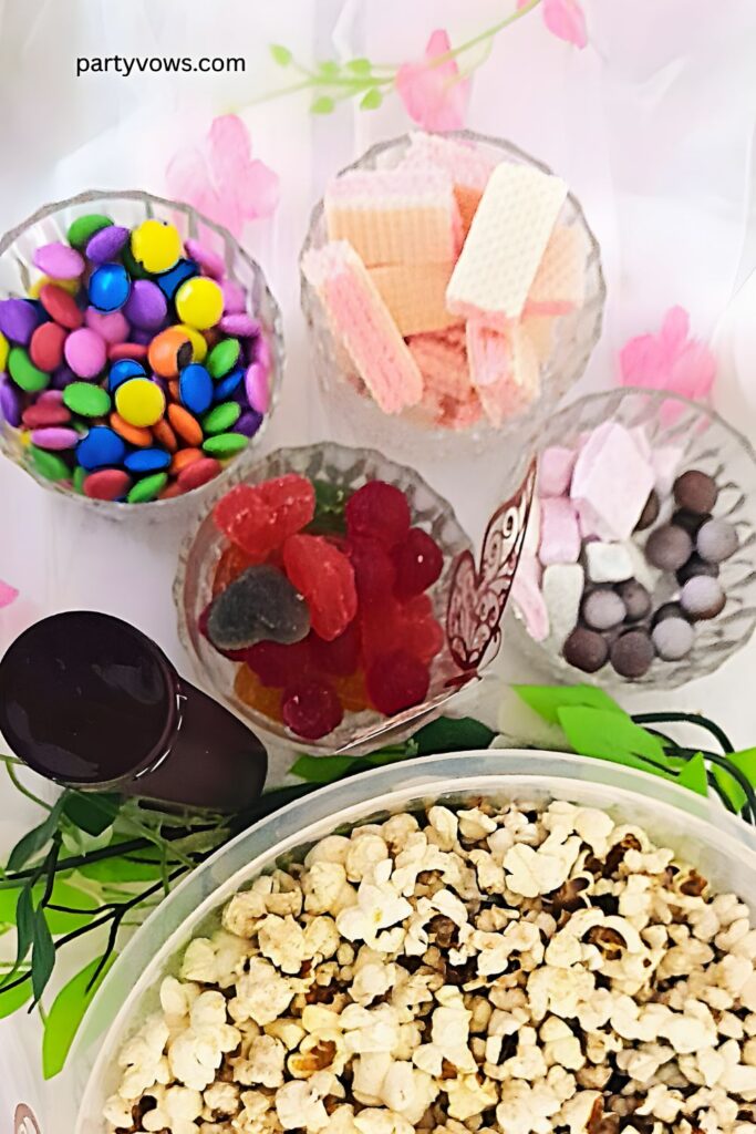 popcorn bar toppings