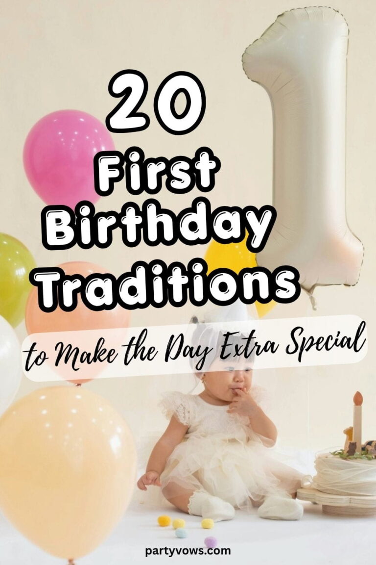 20 First Birthday Traditions