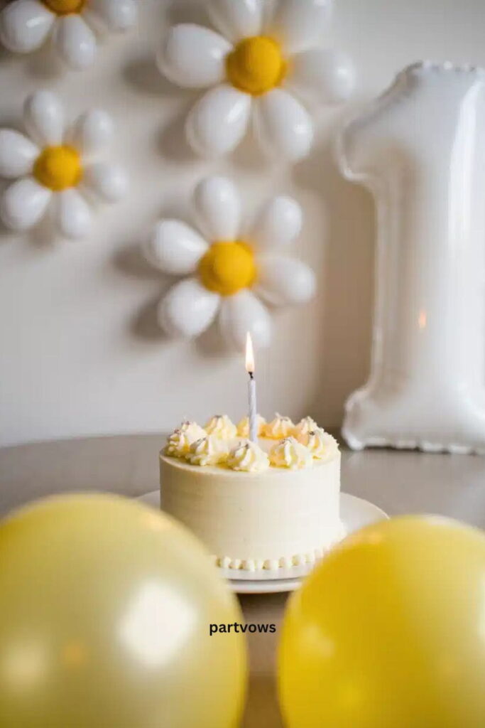 Daisy First Birthday Theme