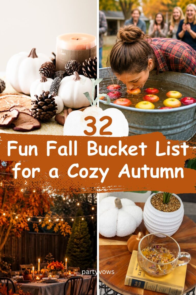 Fun Fall Bucket List for a Cozy Autumn