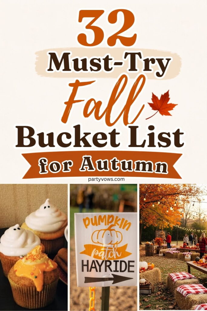 Must Try Fall Bucket List