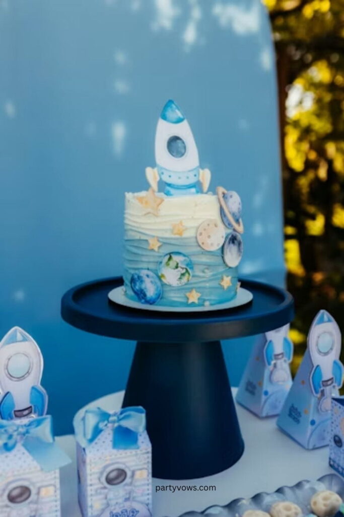 Birthday table with Party Favors