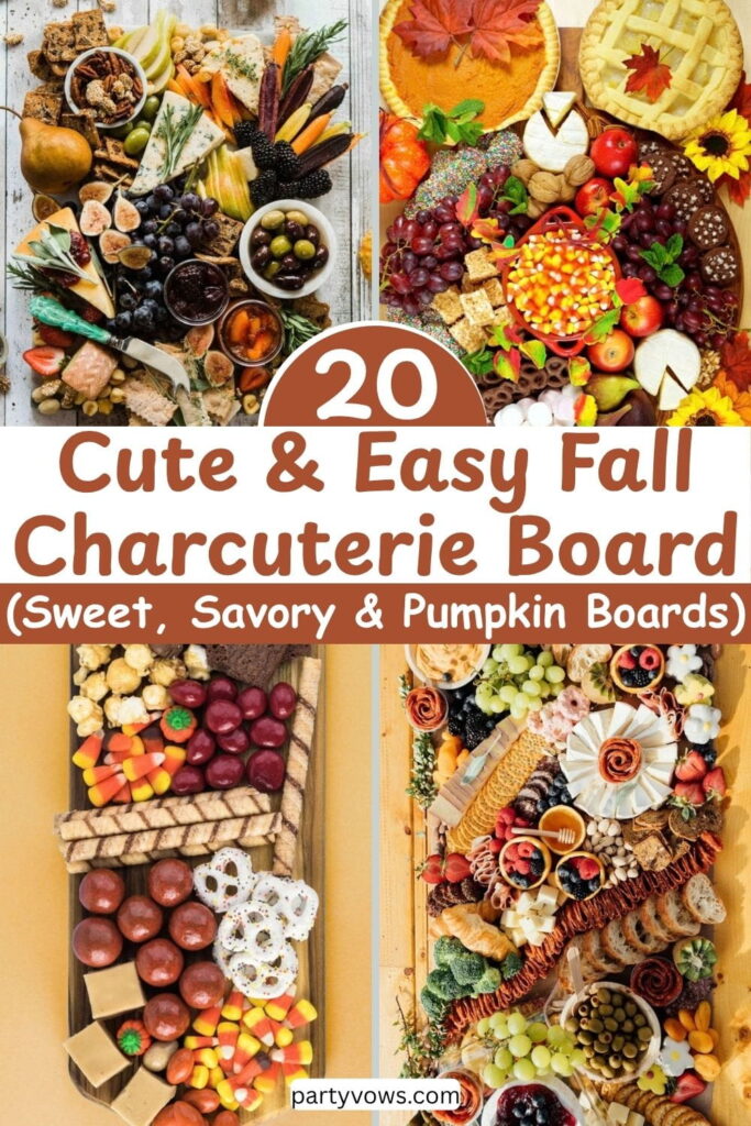 Cute & Easy Fall Charcuterie Board