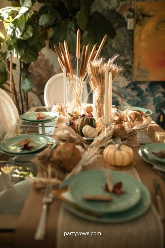 Earthy Thanksgiving Tablescape