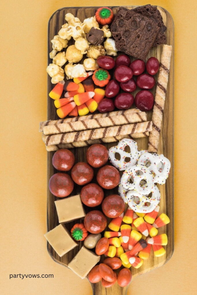Fall Candy Charcuterie Board