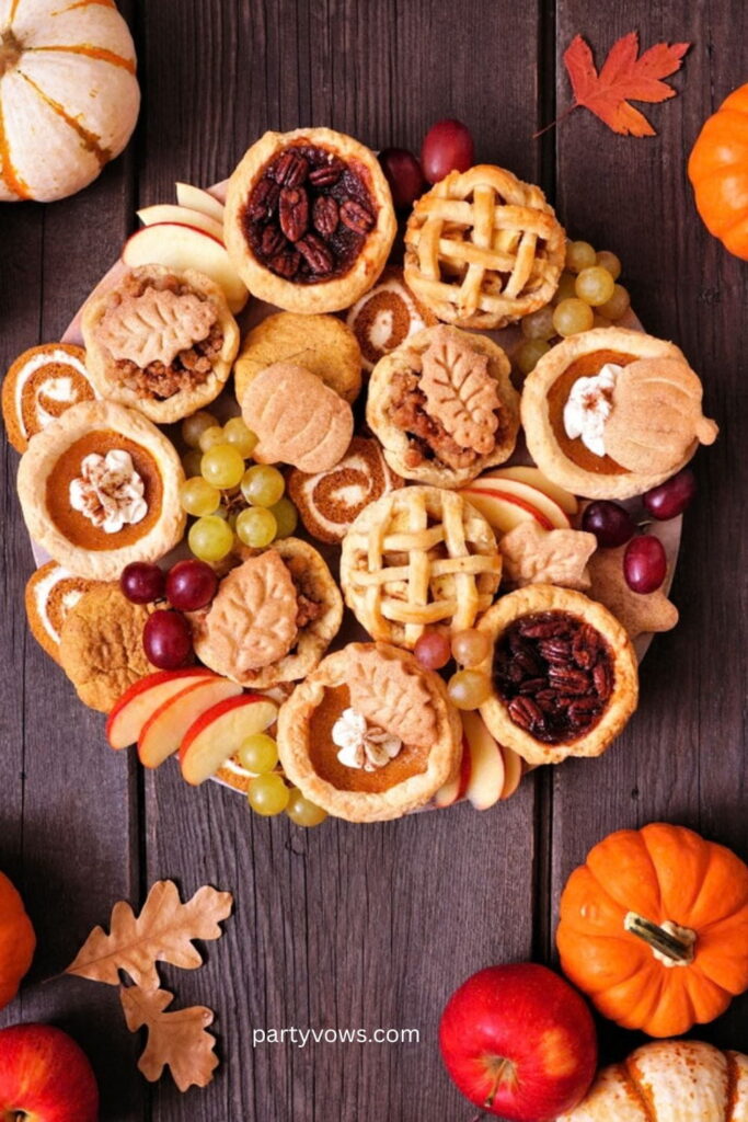 Fall Pie Dessert Board