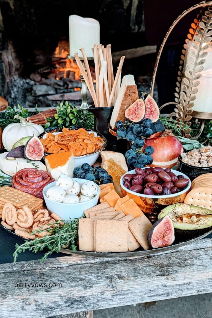 Large Platter Fall Charcuterie Board