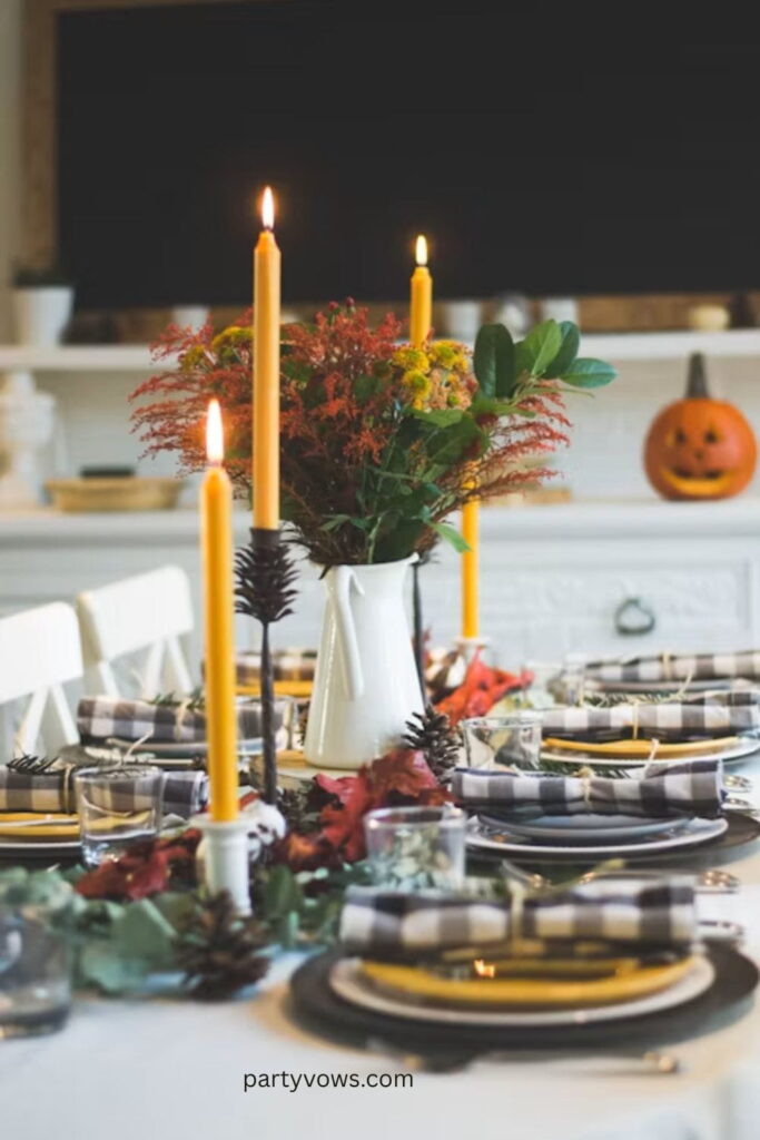 Modern Rustic Thanksgiving Tablescape