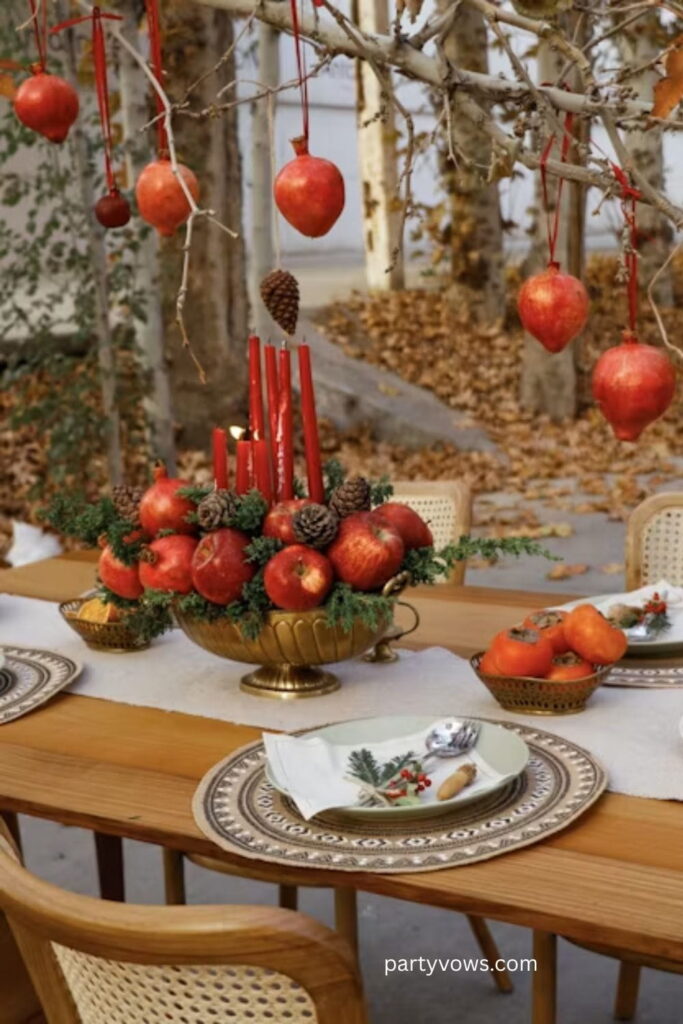 Outdoor Thanksgiving Tablescapes