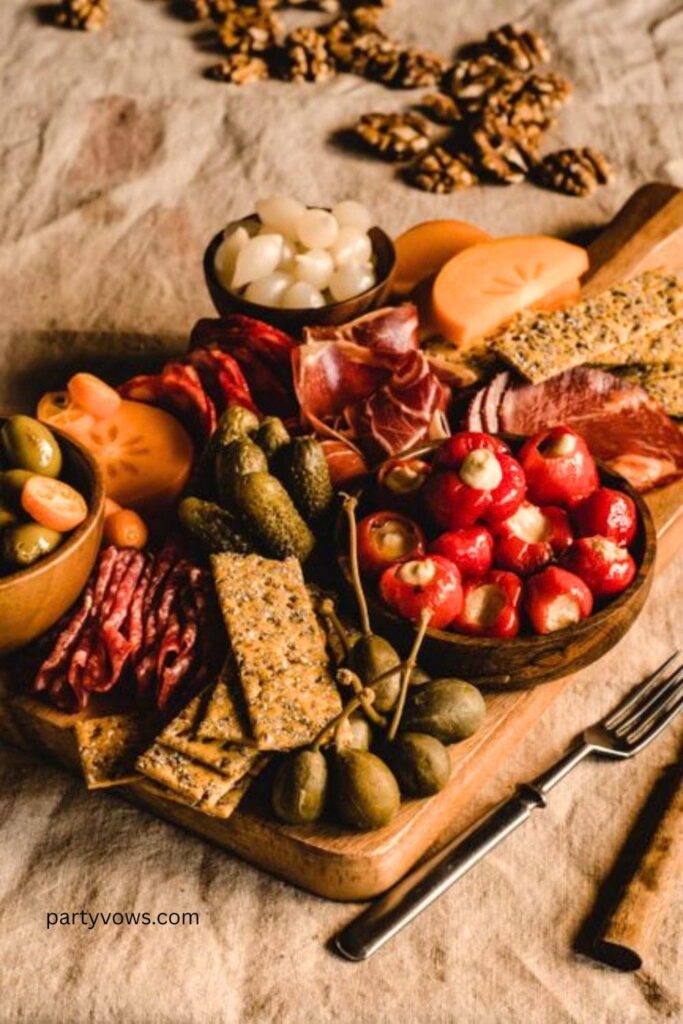 Rustic Fall Charcuterie Board