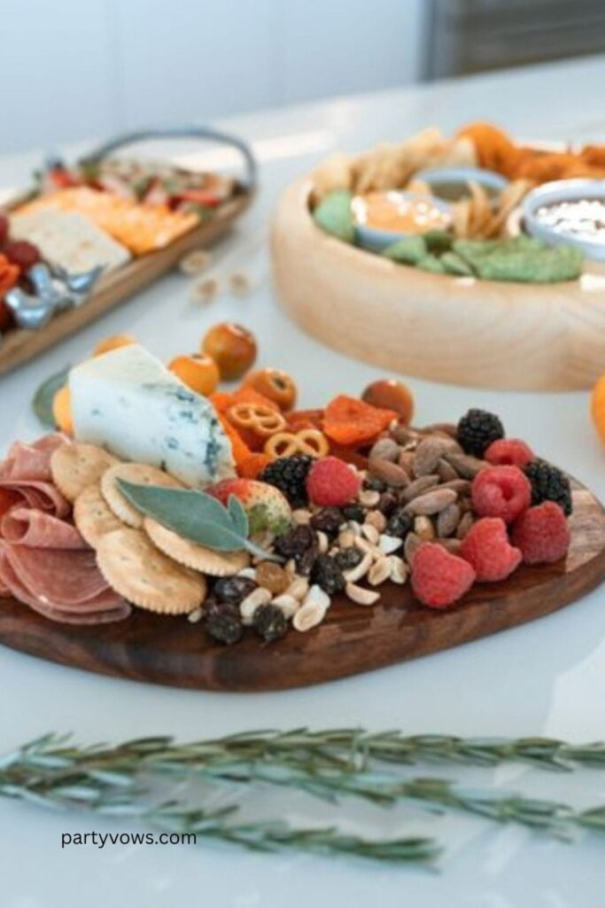 Small Fall Charcuterie Board for Two