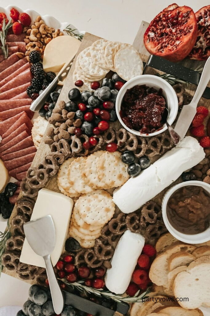 Sweet and Sour Fall Charcuterie Board