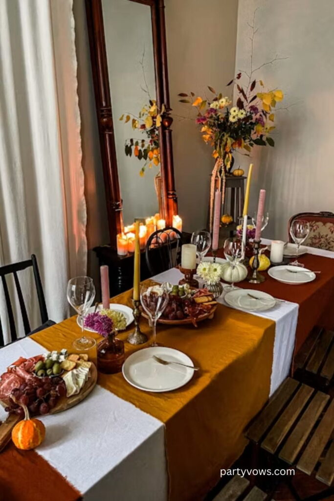 Thanksgiving Charcuterie Centerpiece Tablescapes