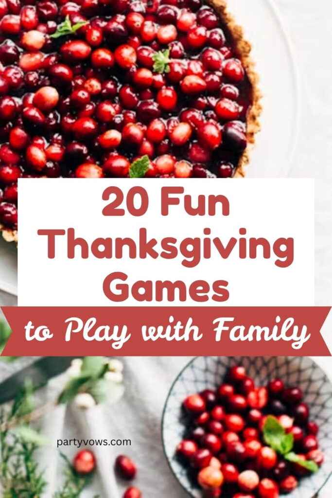 20 Thanksgiving Games to play with family