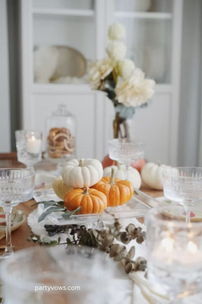 White Thanksgiving Tablescapes
