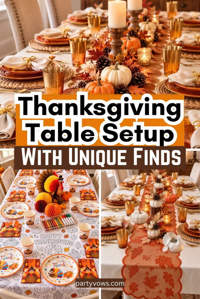 Thanksgiving Table Setup