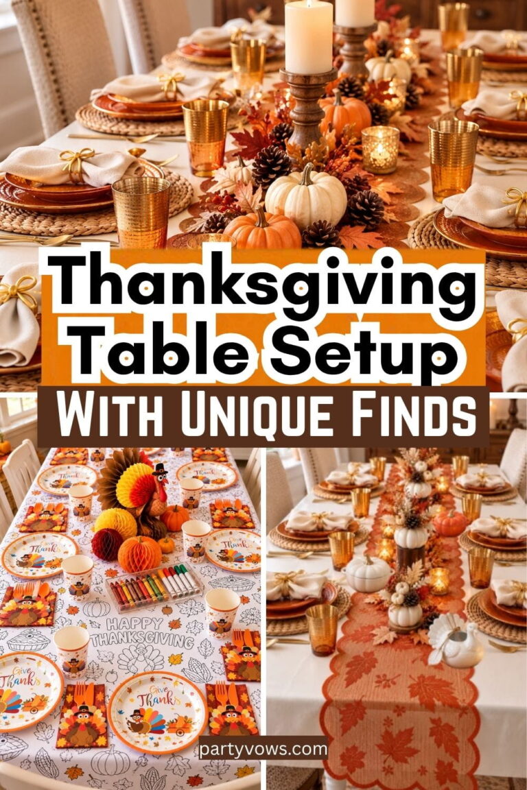 Thanksgiving Table Setup